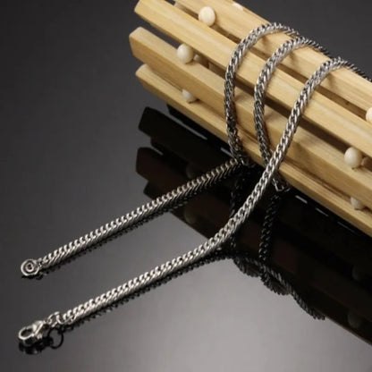 8mm-14mm Thick Stainless Steel Cuban Chain Necklace For Men.  Chain Jewelry Accessories.  Great FATHERS DAY GIFT!!!