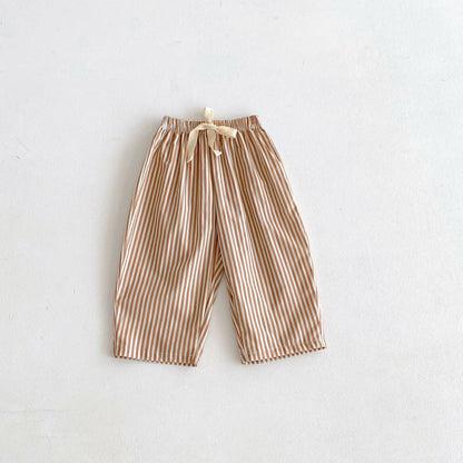 (406 Summer Thin Loose Casual Kids Harem Pants(4-6 yrs) Toddlers, Boys /Girls Long Pant