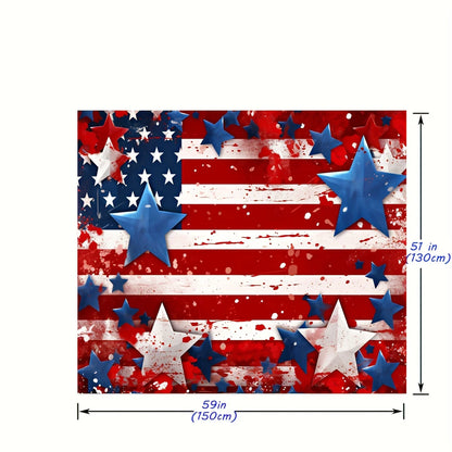 American flag background cloth,Patriotic  Day partys  photo background,Patriotic National Day banner