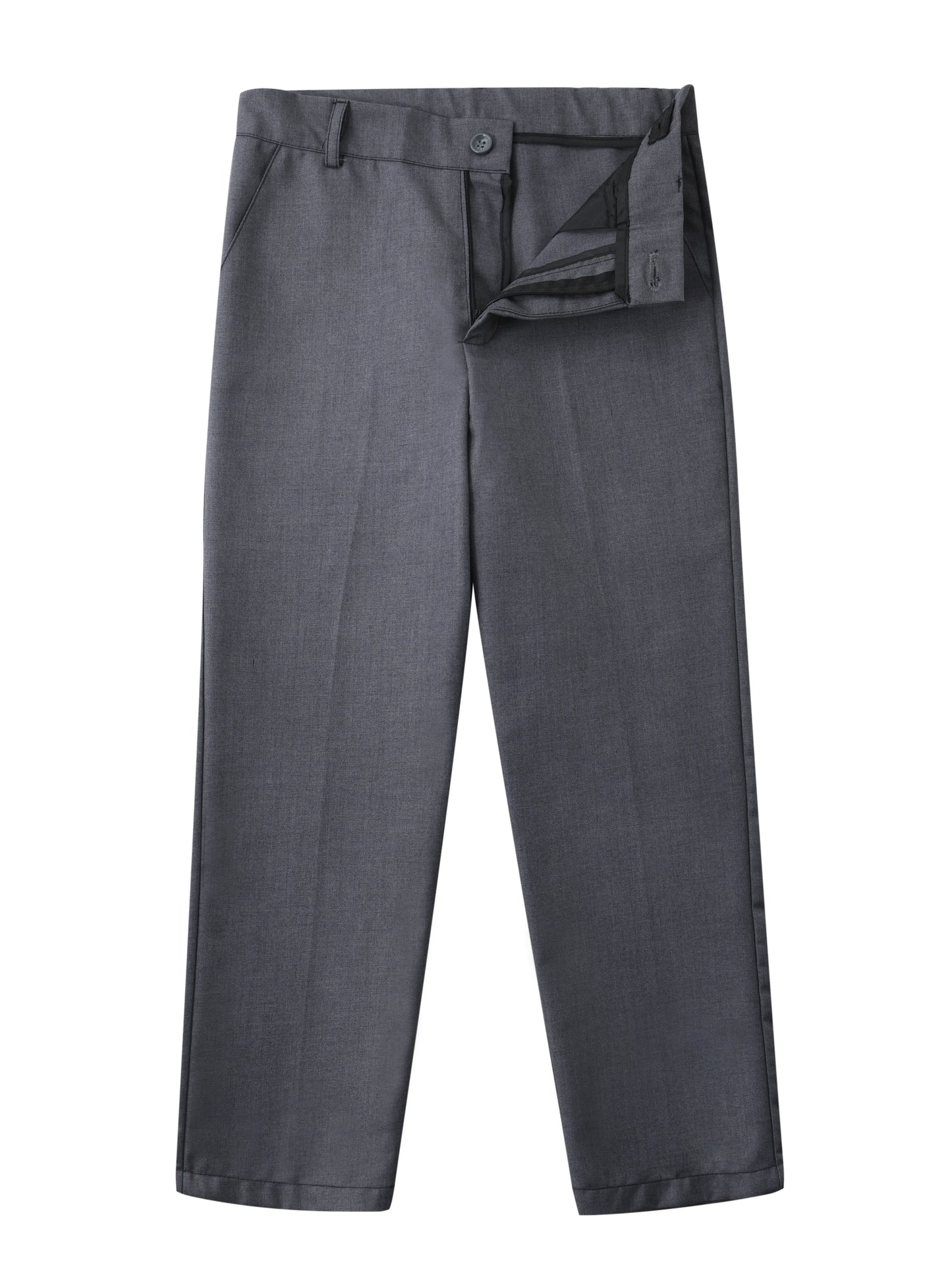 Tween Boys Back To School Season Black Long Pants, Boys Youth School Uniforms. Lots of Color/size combinations to pick from.