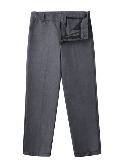 Tween Boys Back To School Season Black Long Pants, Boys Youth School Uniforms. Lots of Color/size combinations to pick from.