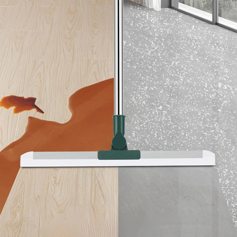 Silicone Broom, Wiper,  Squeegee Window WasheMultifunctional Household Home Floor,  Glass Scraper,  Hand-push Mirror Cleaning