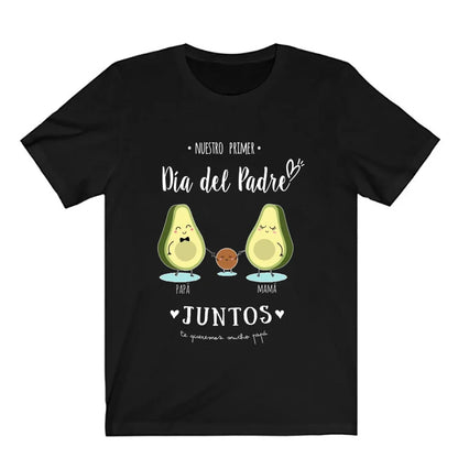 Our First Father's Day Together,  Family Matching Outfit.   Infant Romper+Daddy T-Shirt Family Clothing . Fathers Day Best Gifts