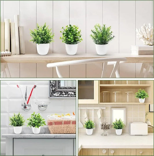 Potted Artificial  Bonsai Plants, Indoor/Outdoor Decorations.
