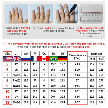 Huitan Gorgeous 3Pcs Set of Rings Female Luxury Shiny Round Zirconia Finger Jewelry Fashion Gold Color Accessories for Wedding