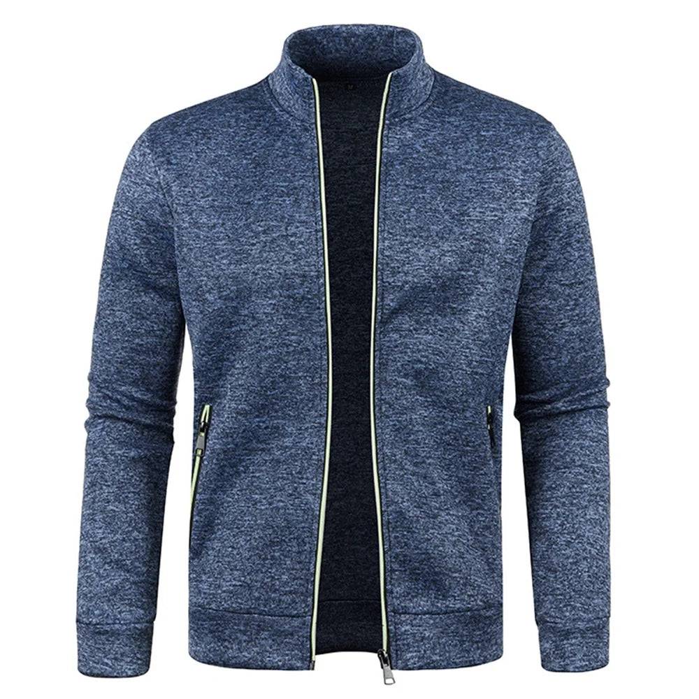 UNISEX  Zipper Jackets Standing Collar Sweatshirt.  Outdoor Streetwear Casual Coat  with  Long Sleeves. Sizes  M-4XL.  a Few choices of color/sizes are low but most are extremely well stocked.  What a great looking dressed-up