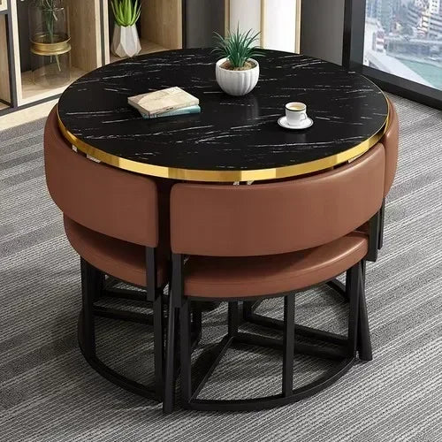 Dining Table,  Chairs, Set 4 Chairs, Center Floor Table, Round,   Luxury Office Table,   Home Furniture