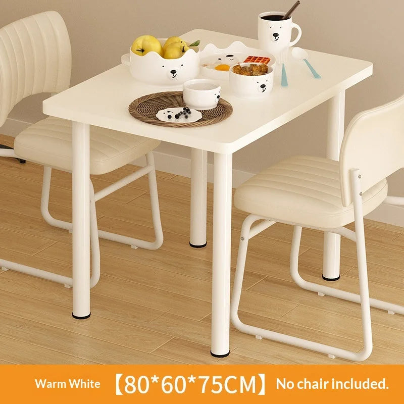 Dinner Table,  Extendable,  Dining Table and Chairs,  European Luxury,   Small Space Foldable Kitchen Dining Room Set  with 4  Chairs
