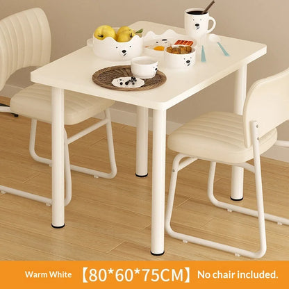 Dinner Table,  Extendable,  Dining Table and Chairs,  European Luxury,   Small Space Foldable Kitchen Dining Room Set  with 4  Chairs