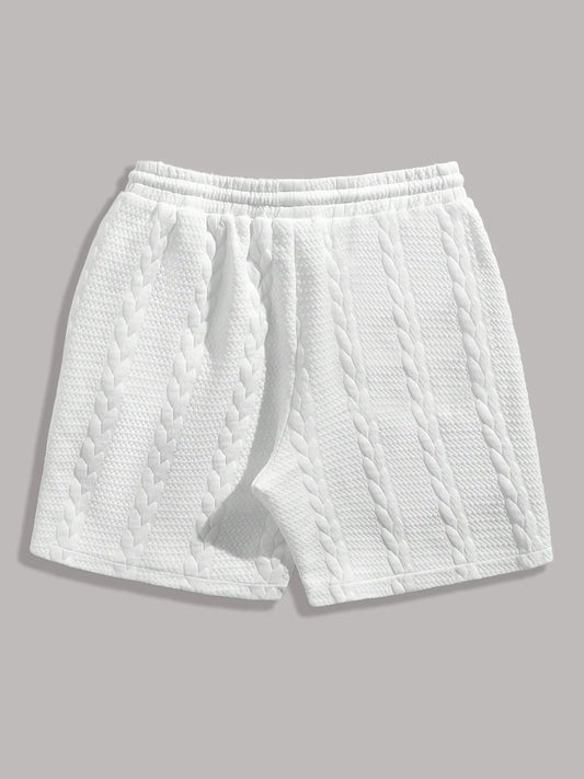 Men's White Drawstring Casual Shorts Summer Loose Breathable 5 Inch Shorts.  Make SURE your color/size choice is availability.  Great Shorts so...low stock.