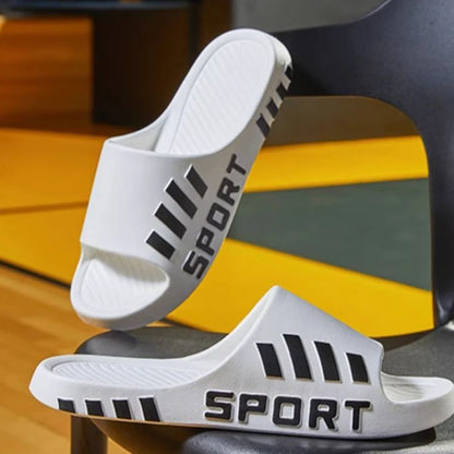 Summer Slippers For Men . Indoor/ Outdoor Sandals,  Beach Flip Flops,   Thick Sole Male Slides Summer, Non-Slip , Men Shower Slippers