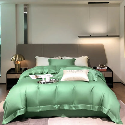 Dreamreal Pure Bamboo Bedding Set for Hotel Home Luxury Organic Bamboo Duvet Cover Fitted Bed Sheet Sets Pillowcase Cooling Soft