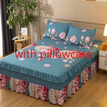 Sheet Set Household with Pillowcase Fashion Modern Water-proof Universal Skin-friendly Single Double Home Textile Bedding Luxury