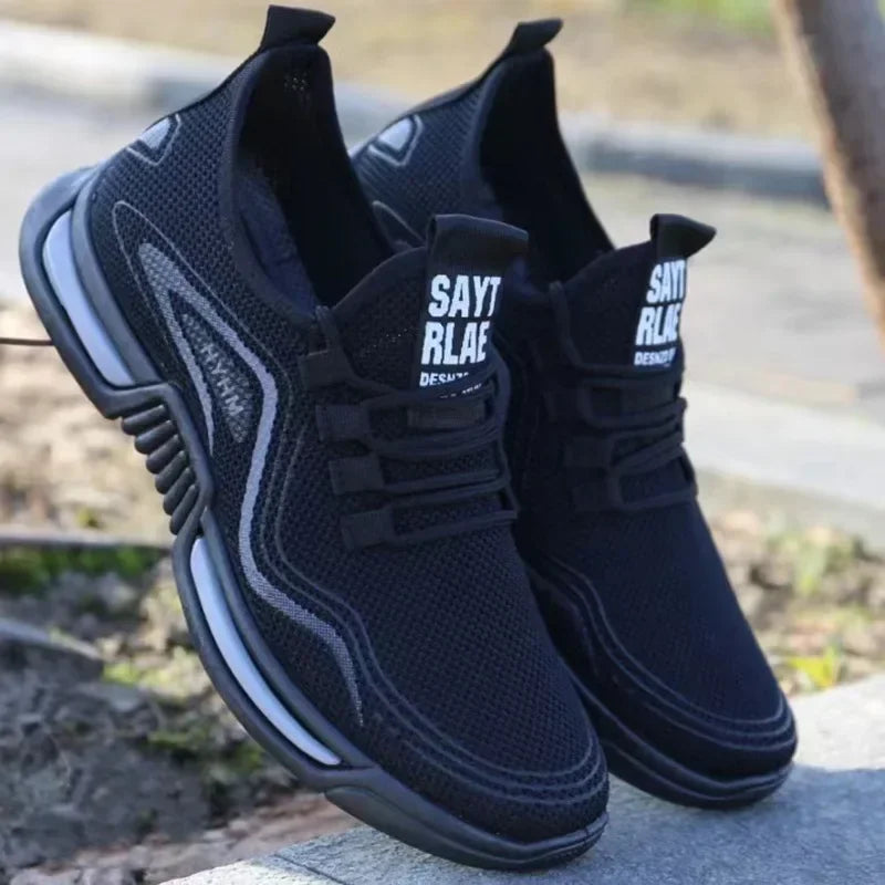 Men Shoes Slip on Fashion Sneakers for Running, Breathable, Gym Training,  Walking Tennis, Non Slip, Workout