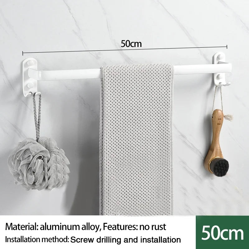 Single-layer/Double-layer/Triple-layer Towel Holder, Towel Storage,  Towel Rack  for Bathroom/Kitchen. Multi-layer Wall-mounted Towel Rack