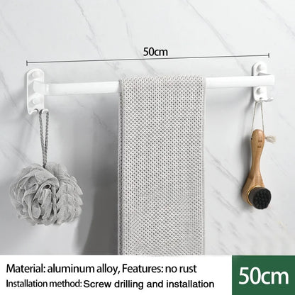 Single-layer/Double-layer/Triple-layer Towel Holder, Towel Storage,  Towel Rack  for Bathroom/Kitchen. Multi-layer Wall-mounted Towel Rack