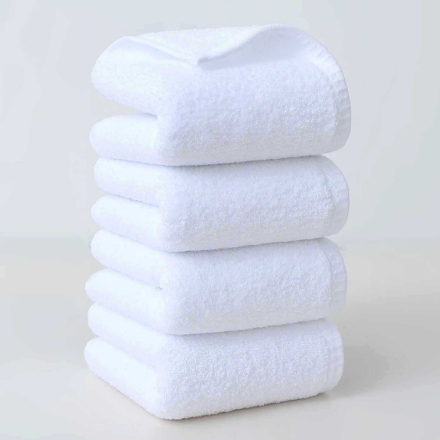 30*50cm Pure Cotton Plain Towel Is Soft, Absorbent and Lint-Free, Suitable for Home Bathroom Bathing