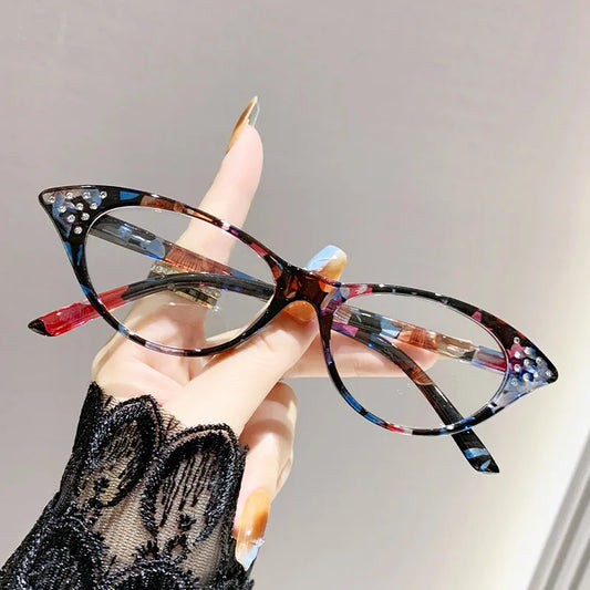 New Reading Glasses Men /Woman,  Cat Eye and  Rhinestones in  Readers /Unisex Fashion Blocking "Blue Light " Eyeglasses,    4 Colorful Styles, LOTS of Reader RX's, and Lots to pick from.