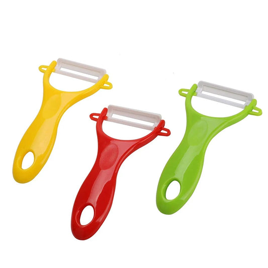 Ceramic Peeler  in 4 Colors.   Vegetable and Fruit,  Potato, Carrot, Cucumber, Etc.