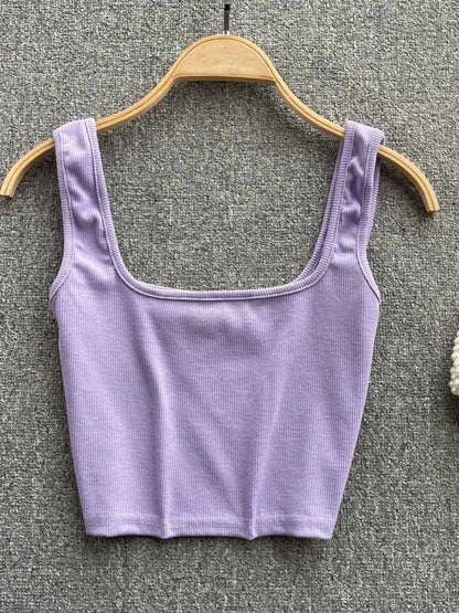 Tank Top  for Womens/Girls Sexy Backless Top Slim Fit TANK Top. T here is a high degree of STRETCH in this TANK Top.  Lots of solid colors to pick from in this sleeveless Tank Top.  Check sizing charts to help you decide how