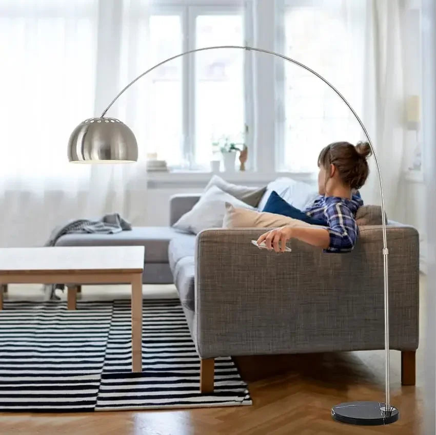 Modern Simple LED  Floor Lamp. Eye Protection, Fishing Lamp for Living Room , Bedroom , Study. Vertical Lamp with High-end Bold LED
