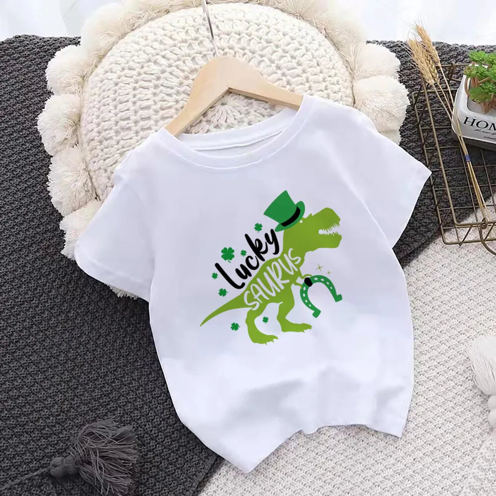 Mr Lucky Charm Print Kids T-shirt,  Children .  St. Patricks Day Shirt Boy/ Girl Clothes,  St. Patricks Day Toddlers  Outfits