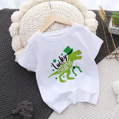 Mr Lucky Charm Print Kids T-shirt,  Children .  St. Patricks Day Shirt Boy/ Girl Clothes,  St. Patricks Day Toddlers  Outfits