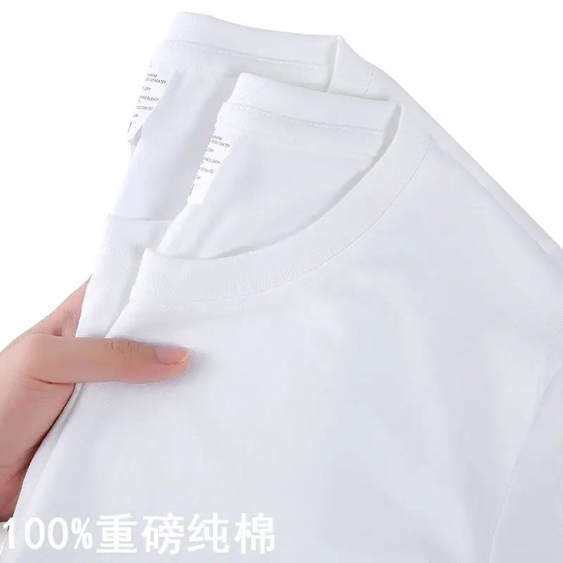 100% Cotton T-shirt,  Men /Women Solid Colors,  O Neck,  Short-sleeved Tops, Summer, Loose, Half-sleeve T Shirt Unisex M-4XL