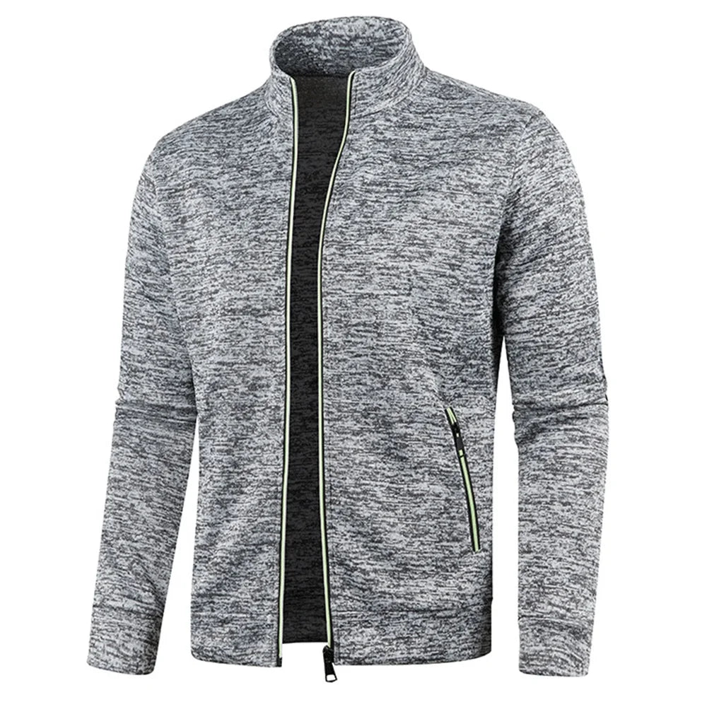 UNISEX  Zipper Jackets Standing Collar Sweatshirt.  Outdoor Streetwear Casual Coat  with  Long Sleeves. Sizes  M-4XL.  a Few choices of color/sizes are low but most are extremely well stocked.  What a great looking dressed-up