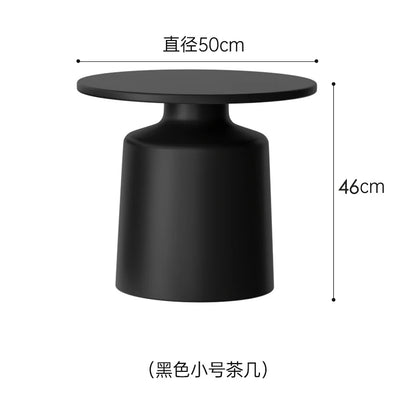 Luxury Simple Coffee Table Nordic Vintage Premium Aesthetic Side Table Creative Storage Table, Living Room Furniture