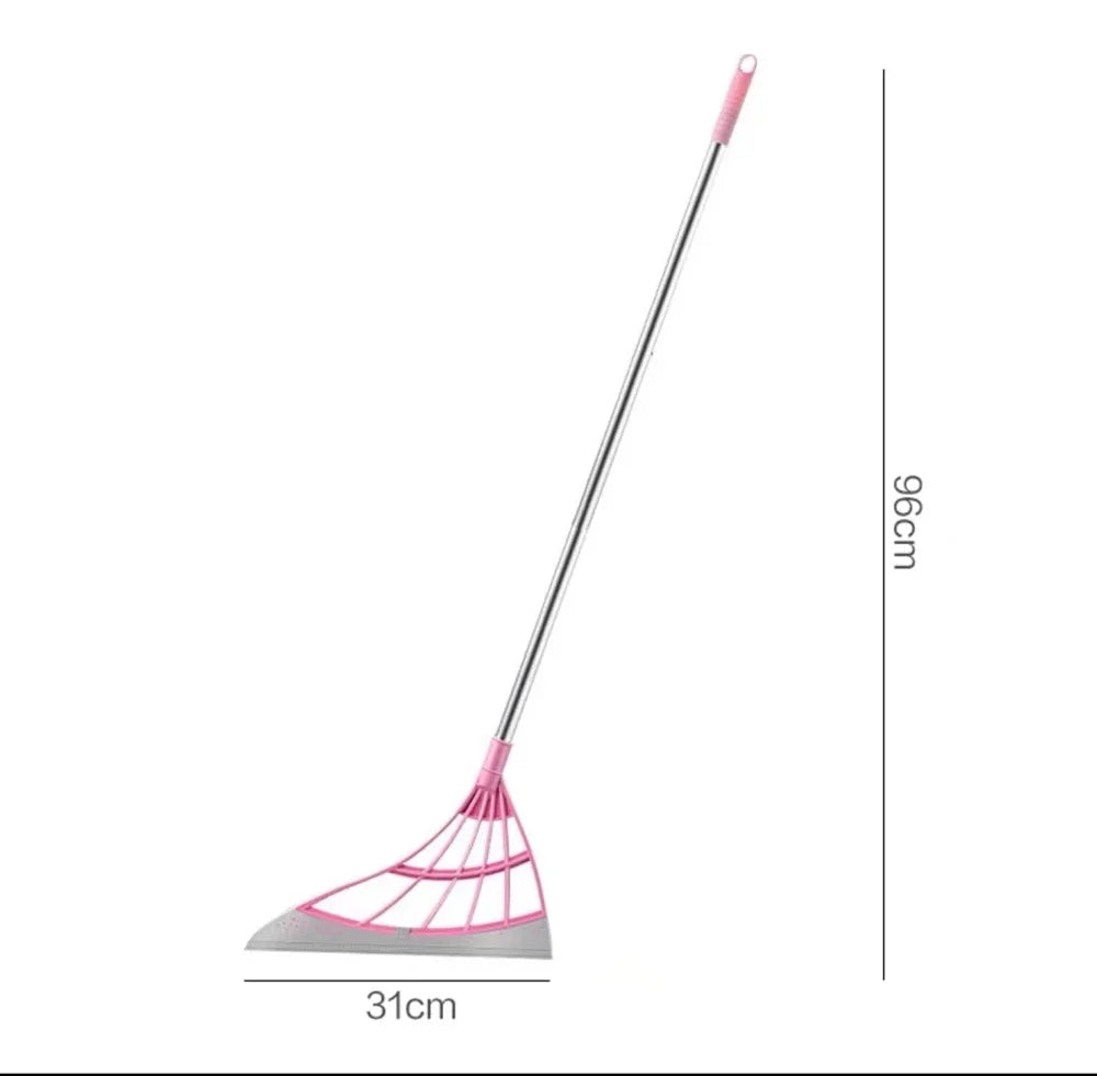 Silicone Scraper Broom. Magic Wiper,  High Place Glass Wiper,  Floor Mop.