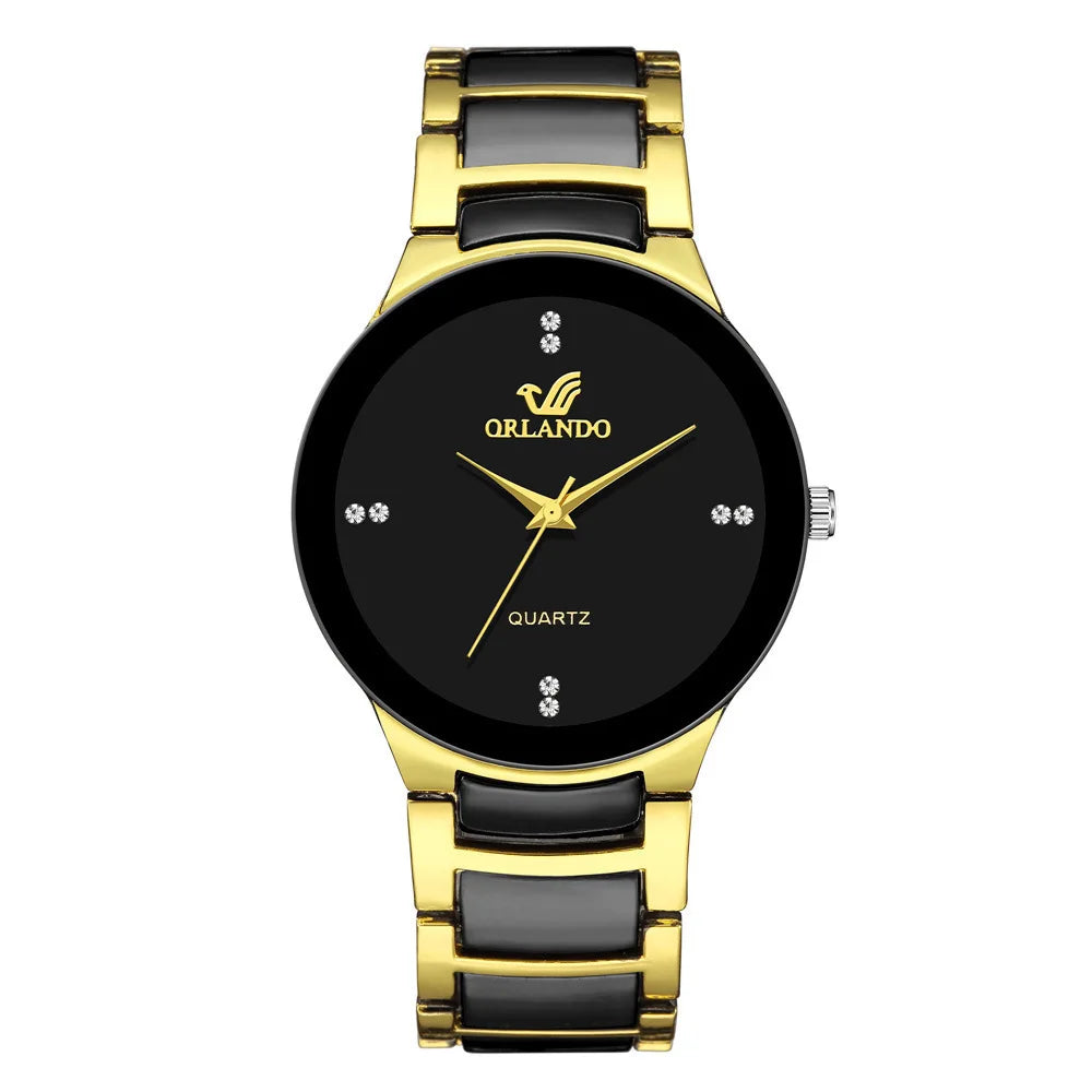 Great Looking Quartz Watch for Men,   Black dial,  mens business watch