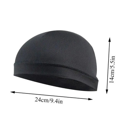 New Mesh Breathable Brimless Melon Skin Hat for  Summer.   Ultra-Light,  Adjustable Docker Beanie Hat,  ONLY DARK GREY and BLACK are Available.