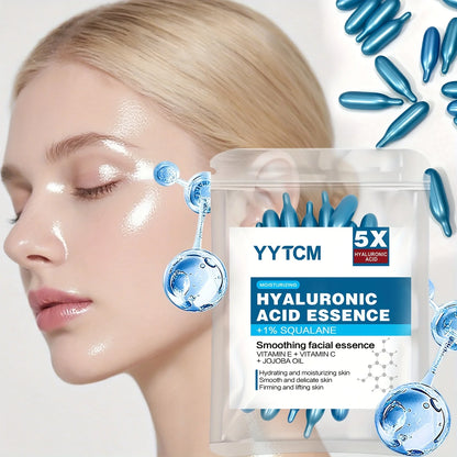 Hyaluronic acid for deep moisturizing capsule essence, deep moisturizing and brightening skin essence (0.4gx30 capsules)/bag -1 bag.  Beautiful skin for Special Occasions AND Everyday