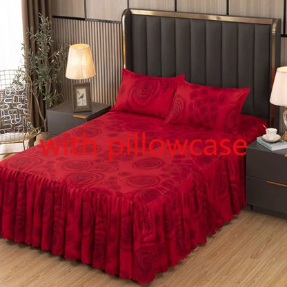 Sheet Set Household with Pillowcase Fashion Modern Water-proof Universal Skin-friendly Single Double Home Textile Bedding Luxury