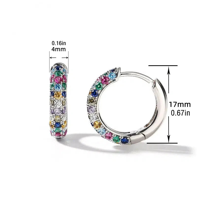 Crystal Lymphatic Drainage Earrings with Colorful Crystal.   Round Hoop Earrings Fashion .  Magnet-therapy,  Weight Loss Slimming Jewelry.  #WA4114-1 is the one you can get for sure.  Others are really low.