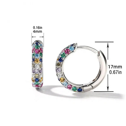 Crystal Lymphatic Drainage Earrings with Colorful Crystal.   Round Hoop Earrings Fashion .  Magnet-therapy,  Weight Loss Slimming Jewelry.  #WA4114-1 is the one you can get for sure.  Others are really low.