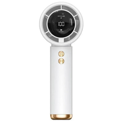 Mini Handheld Fan, USB Fast Charging Portable Air Calculating Fan,  Mute Personal Highspeed Fan for Travel Outdoor Activities.  In order of availablity Pink Has the Most, Blue  is next,  then BLack and white has the least amo