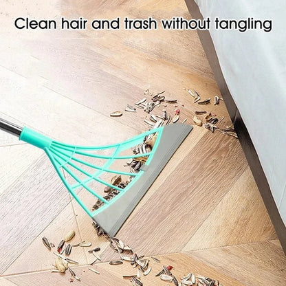 Silicone Scraper Broom. Magic Wiper,  High Place Glass Wiper,  Floor Mop.
