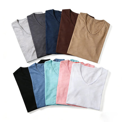 100% Cotton Mens T-shirt  for Summer.  Short Sleeve Tops,Tee,  in Black, White and COLORS. Soft , High Quality Mens  T-shirts.