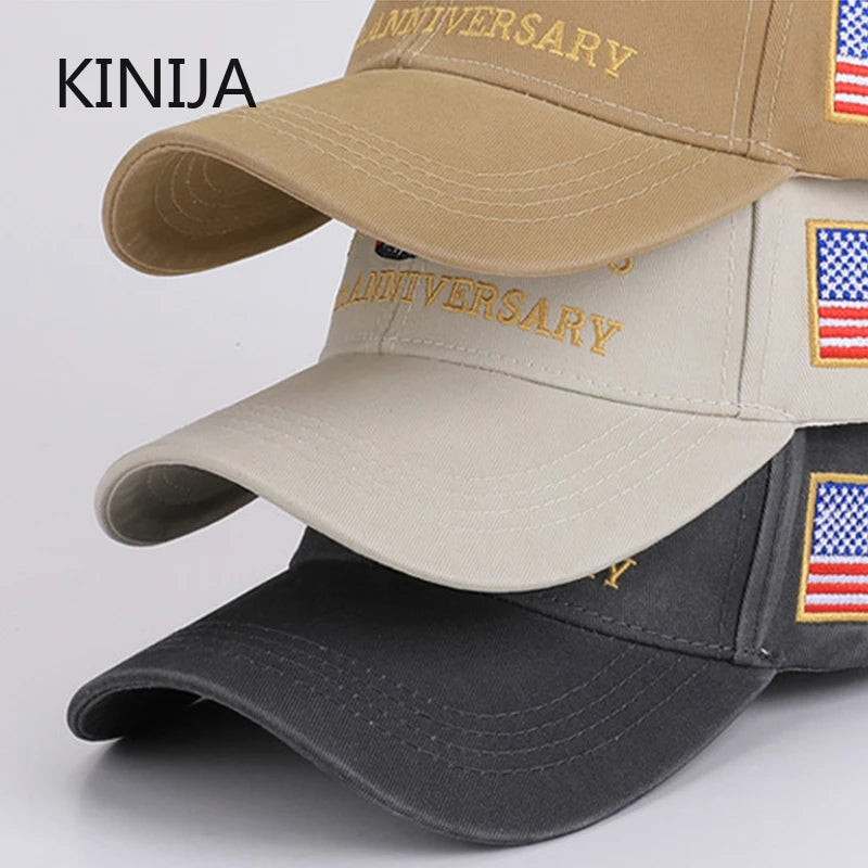 Hot Sale Unisex Baseball Cap for American 250th Anniversary 1776-2026.  Embroidered Hat Cap Eagle Pattern USA Patriotic Hat