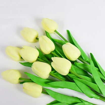1/3/5PCS Tulips,  Artificial but  Real Touch Flowers.   Tulip Bouquet Decor. Reuseable Tulips  for Home, Easter and Special Days