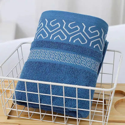 380g new pure cotton thick bath towel 70*140 soft , absorbent and no shedding color