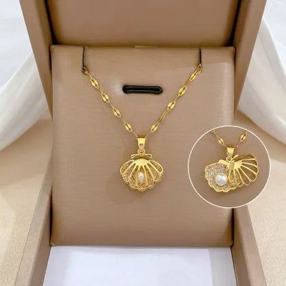 Exquisite Micro Inlaid Zircon Butterfly Tassel Necklace For Women and MOTHERS DAY Gift.   Stainless Steel,  Clavicle Choker Jewelry