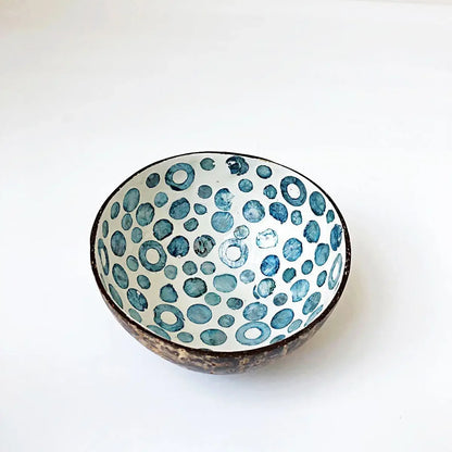 Handmade Alien Coconut Shell Bowl, Inlaid Shells, Wood Bowl,  Storage, Salad Bowl,  Key Storage,  Tray, Home Decoration, Hand Wash!!!
