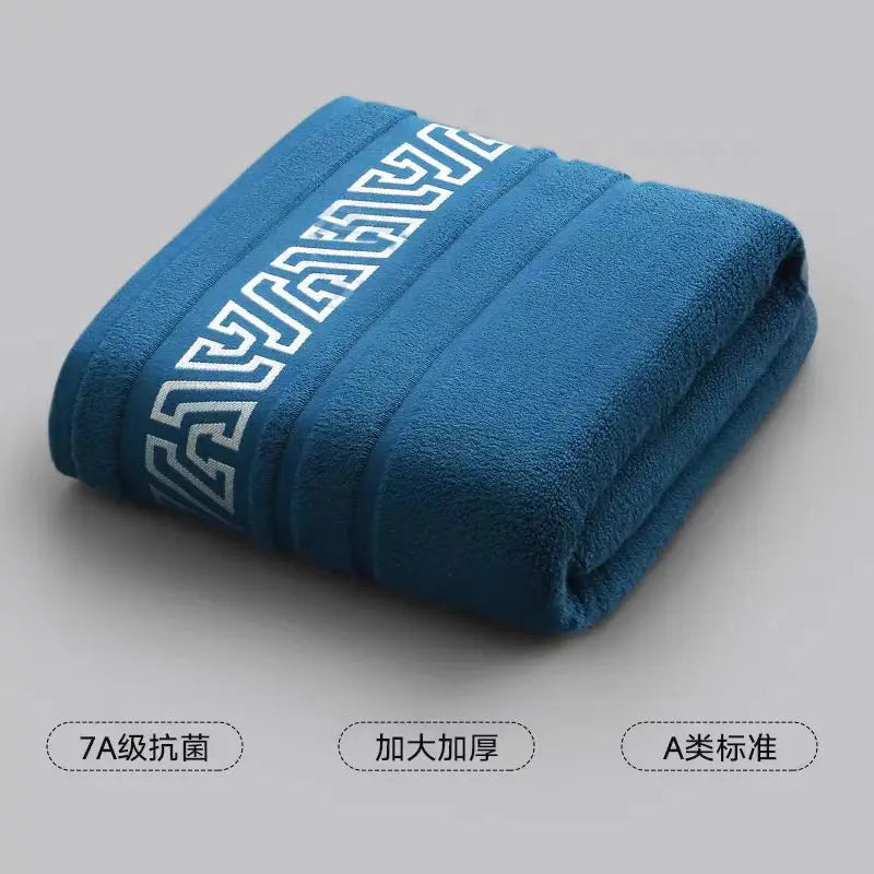 380g new pure cotton thick bath towel 70*140 soft , absorbent and no shedding color
