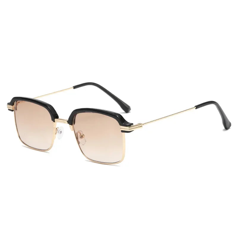 2-in-1 Popular Metal Bifocal Presbyopia Glasses, with Anti-Blue Light Reading Glasses/ Sunglasses for Both Near and Far Use