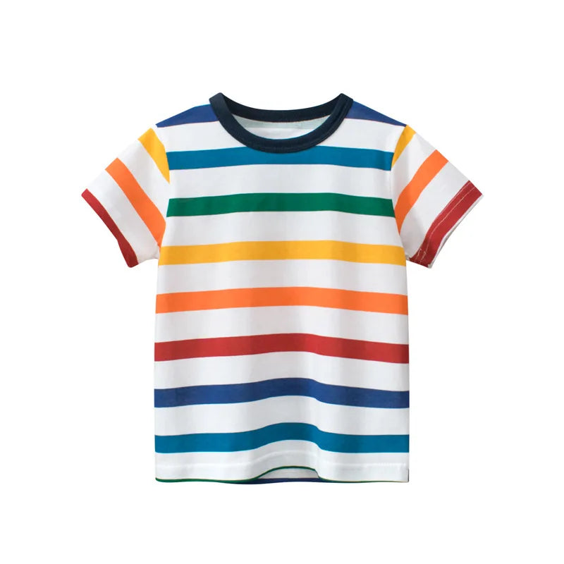 Children Short Sleeve T-shirts Version,  Kids Clothing,  Boy Baby Cotton Tees, 2-9 Years, Summer  Tops
