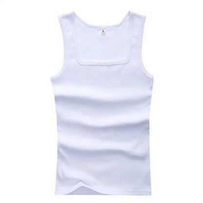 Sale Men's Sleeveless Breathable Fitness Vest,  Basic Elastic Tank Top , Men's Cotton Bodybuilding T-shirt,  Classic Colors,
