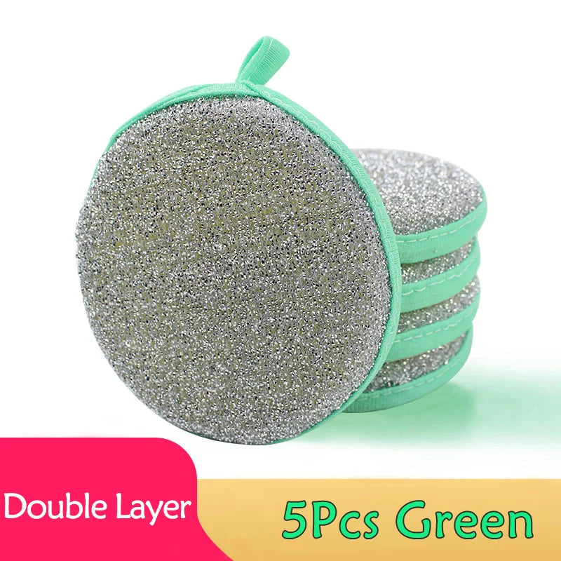 5/10/20Pcs Double Side Dishwashing Sponge and Dish Washing Brush.  Pan,  Pot, Dish Washing  Sponges for Household Cleaning.